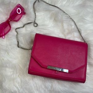 Hot pink purse